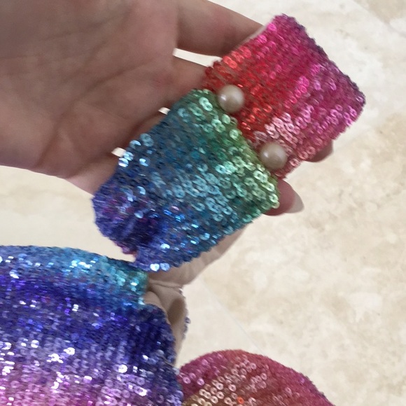 Mini sequin dress - Picture 4 of 5